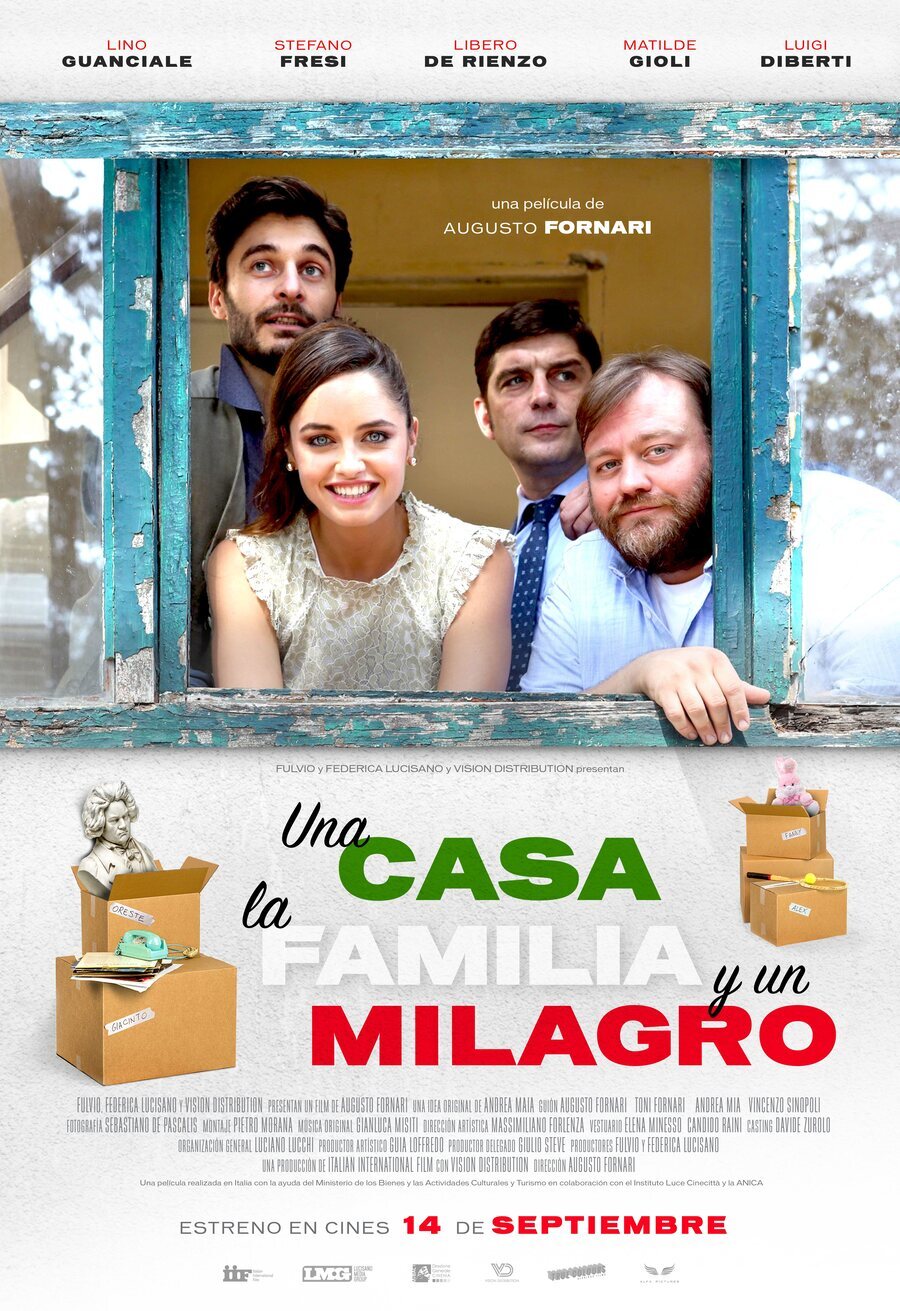 Poster of The Family House - Una casa, la familia y un milagro