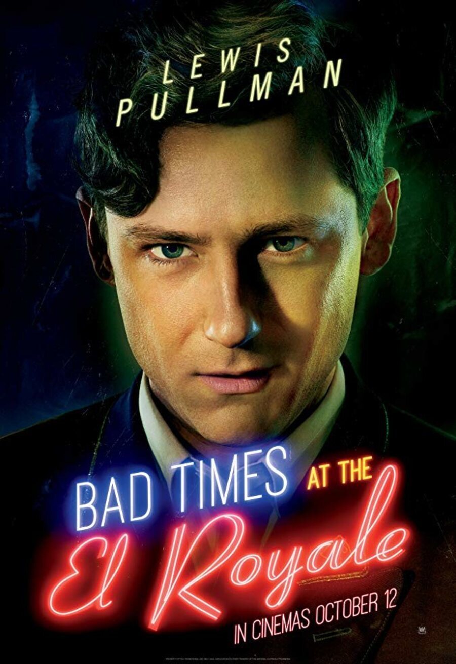 Lewis Pullman poster for Bad Times at the El Royale (2018) - Movie'n'co