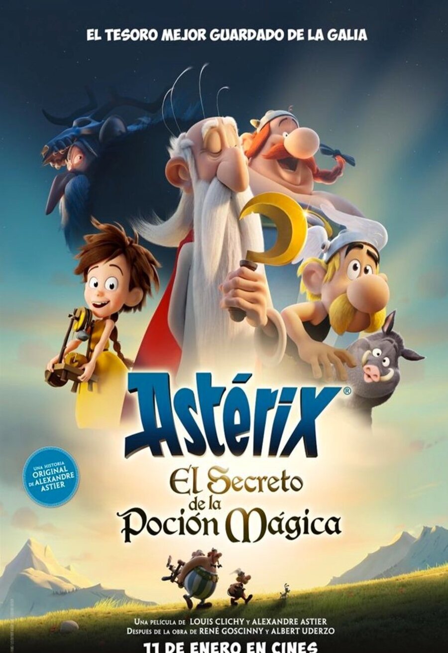 Poster of Astérix: The secret of magic potion - Cartel España