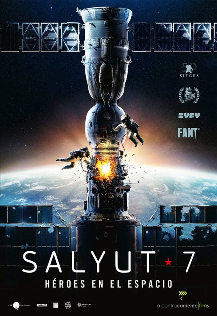 Poster of Salyut-7 - póster español