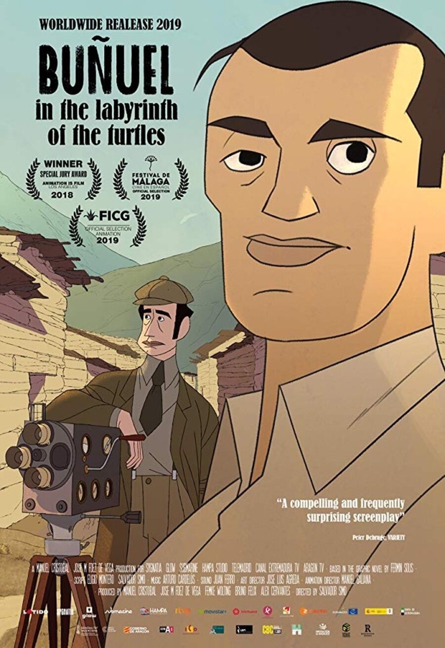 Poster of Buñuel in the Labyrinth of the Turtles - Internacional #2