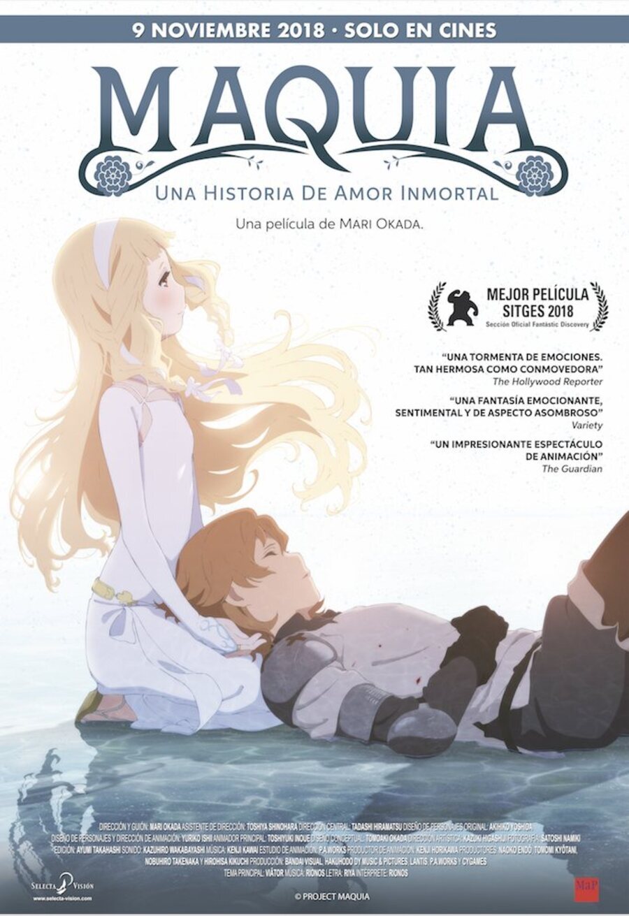 Poster of Maquia: When the Promised Flower Blooms - España