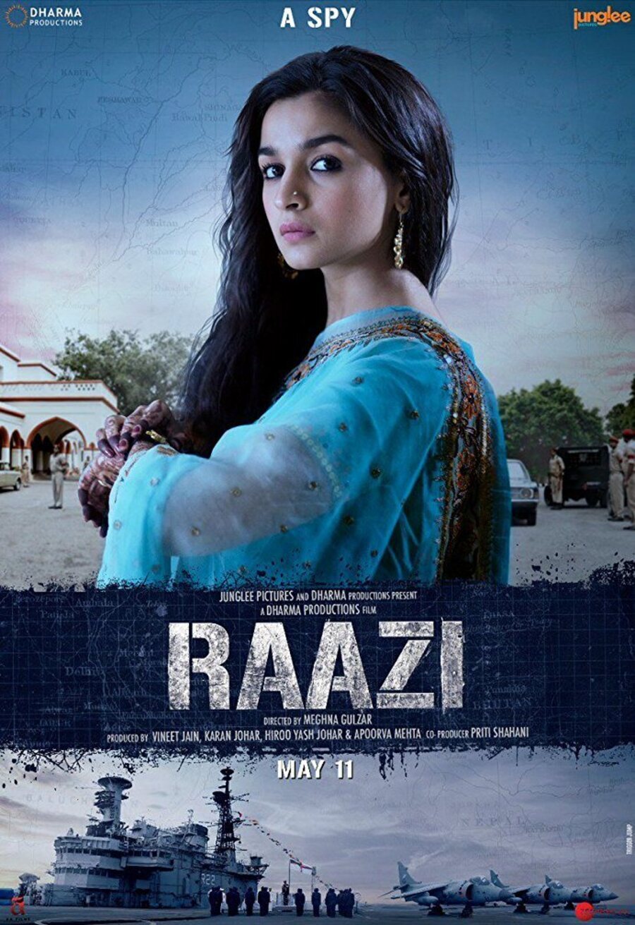 Poster of Raazi - teaser póster