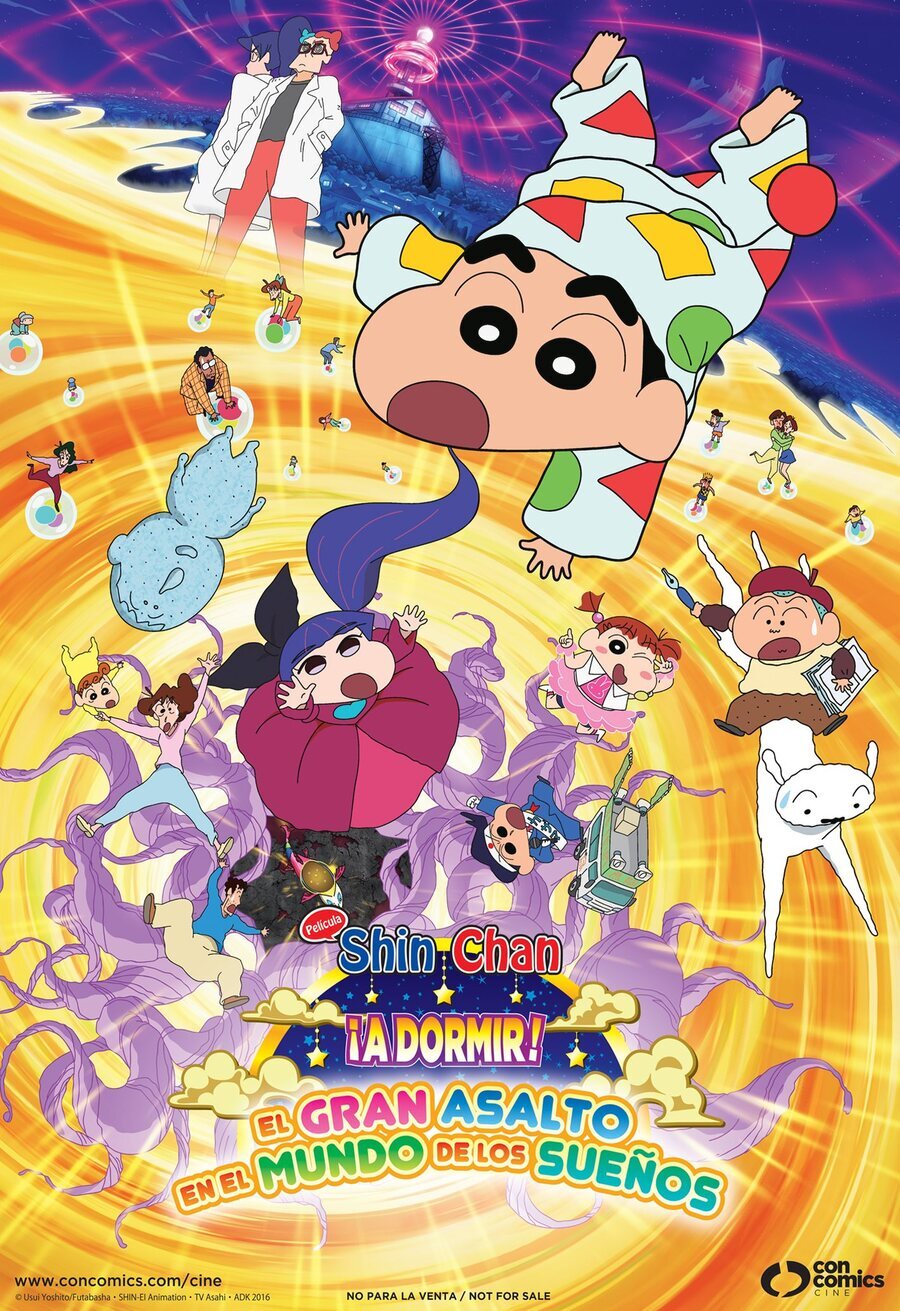 Poster of Crayon Shin-chan: Fast asleep! The great assault on dreamy world! - Shin Chan: ¡A dormir! El gran asalto en el mundo de los sueños