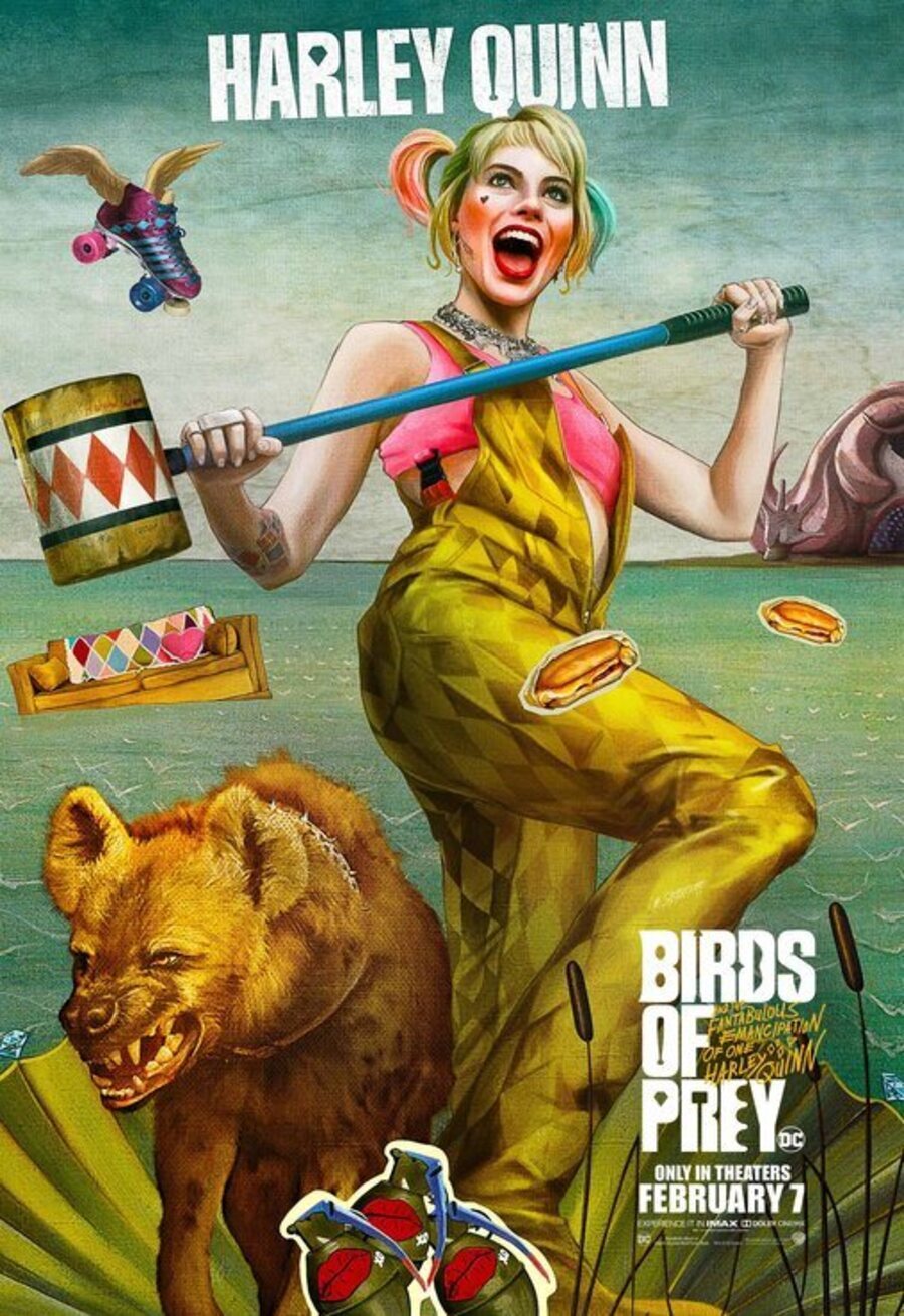 Poster of Birds of Prey: and the Fantabulous emancipation of one Harley Quinn - Harley Quinn