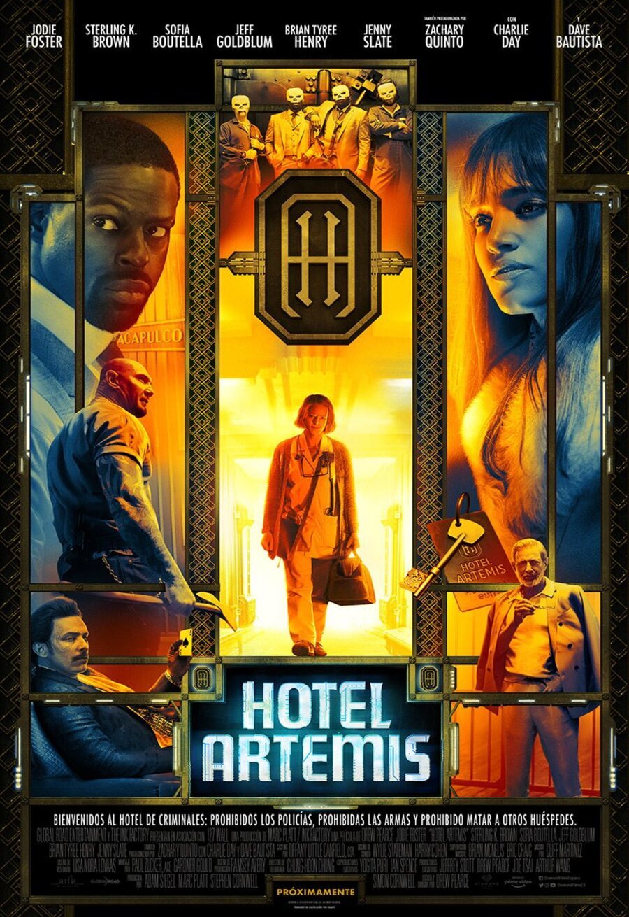 Poster of Hotel Artemis - Cartel #2