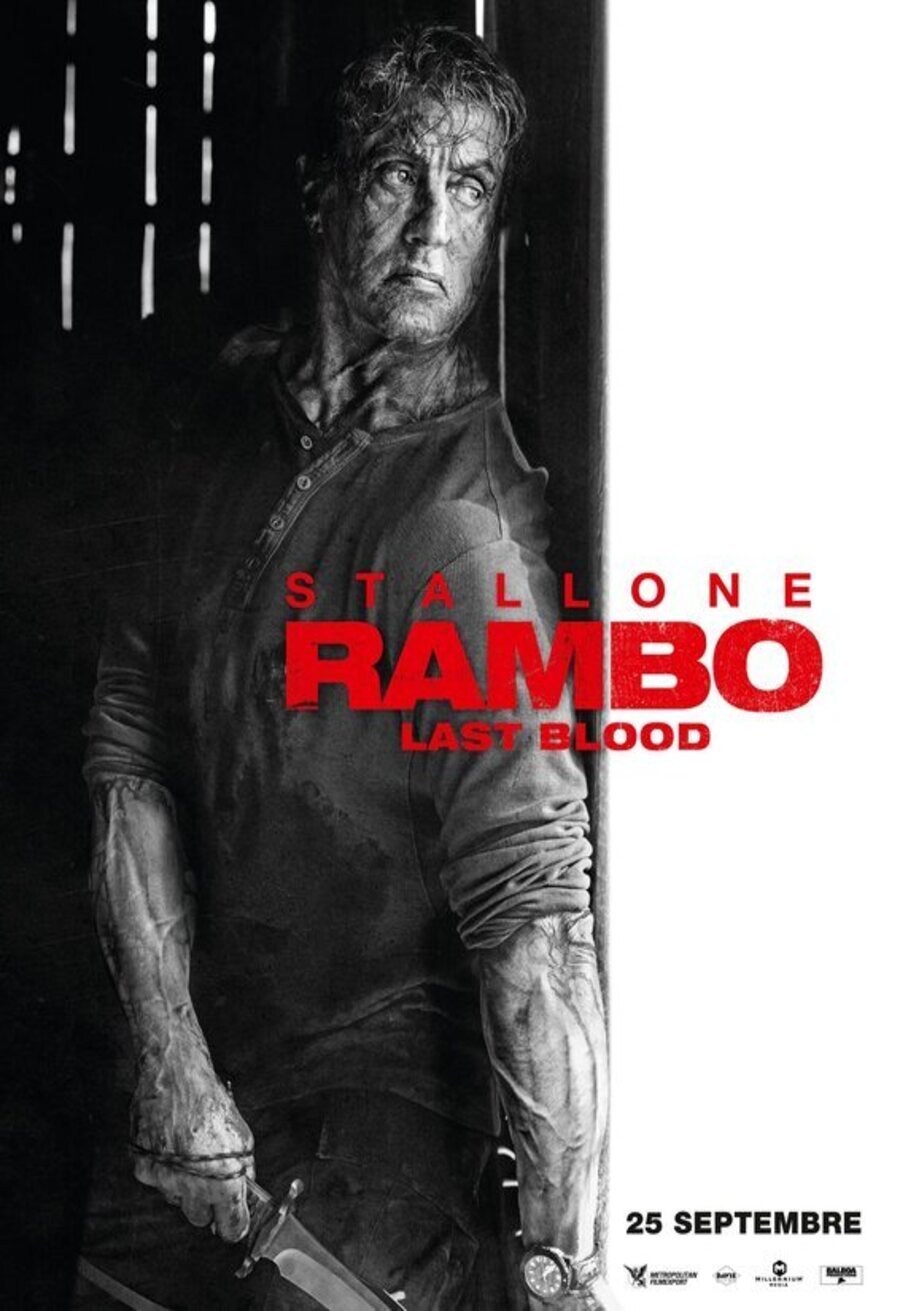 Poster of Rambo: Last Blood - Francia #1