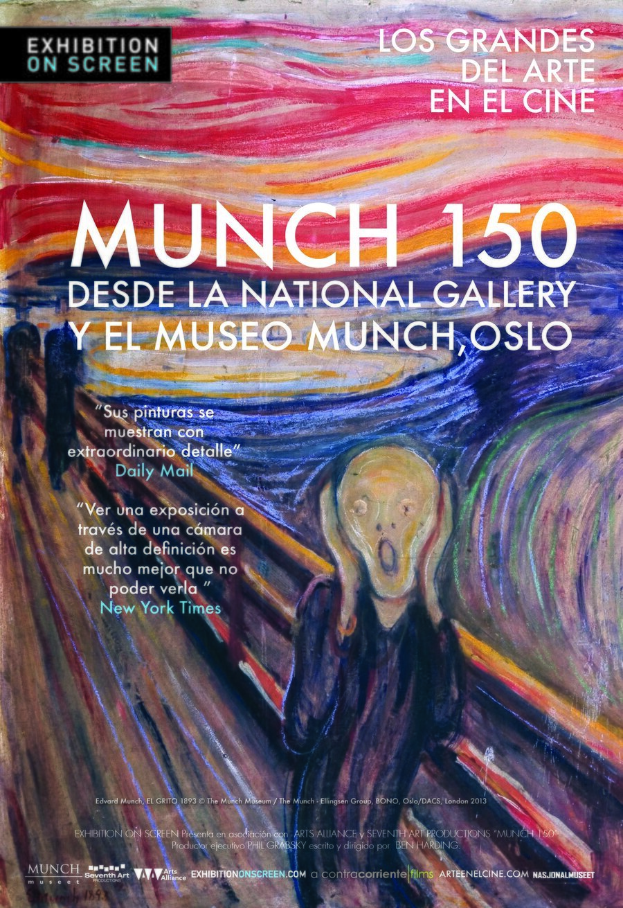 Poster of Exhibition on Screen: Munch 150 - Munch 150