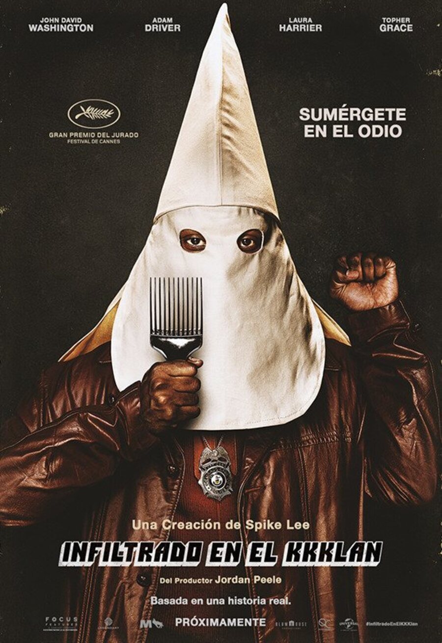 Poster of BlacKkKlansman - Póster español