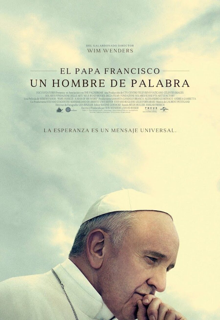 Poster of Pope Francis: A Man of His Word - Cartel español