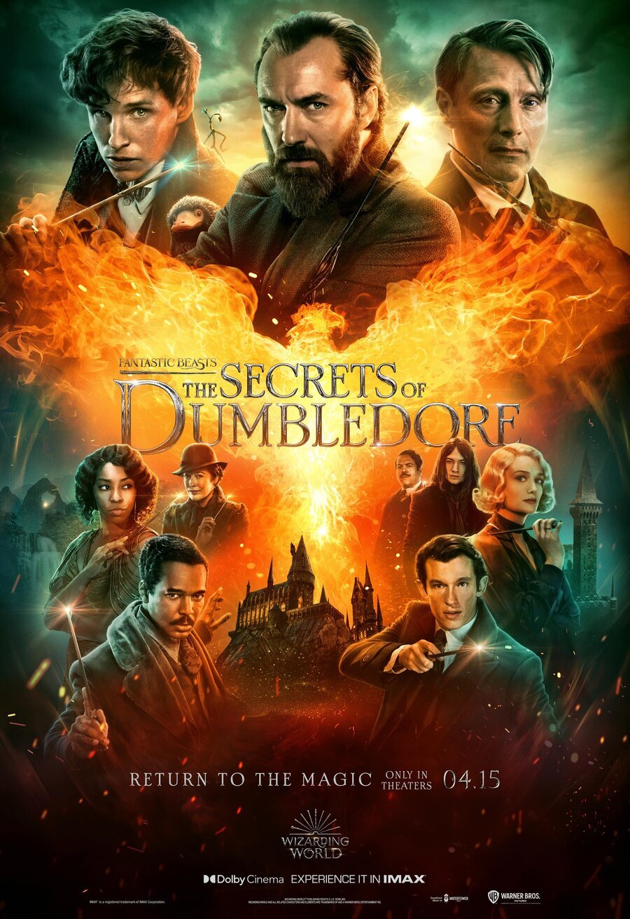 Poster of Fantastic Beasts: The Secrets of Dumbledore - EEUU