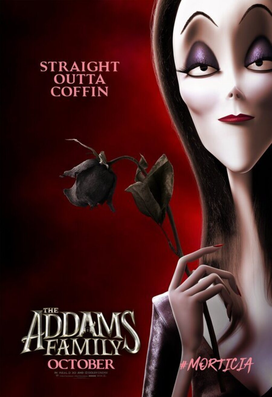 Poster of The Addams Family - Morticia EEUU