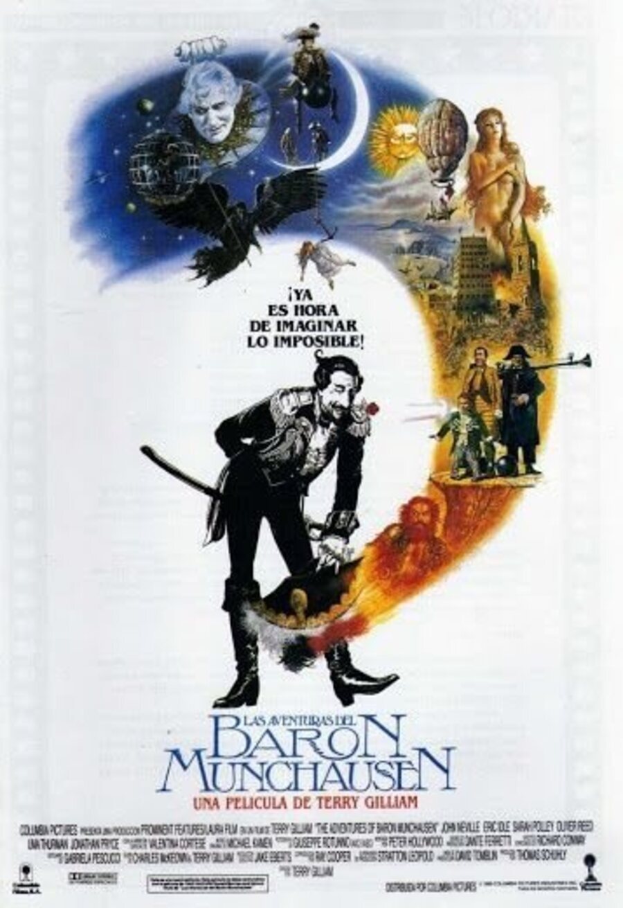 Poster of The Adventures of Baron Munchausen - España