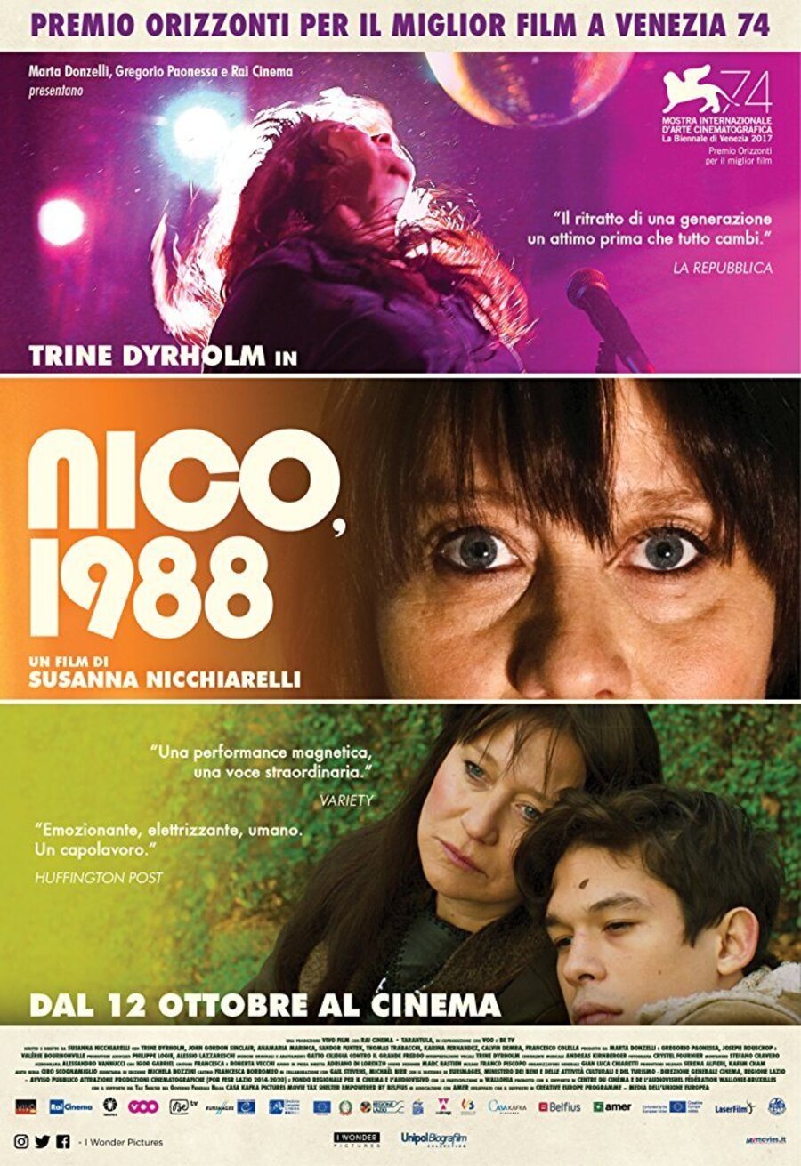 Poster of Nico, 1988 - Original