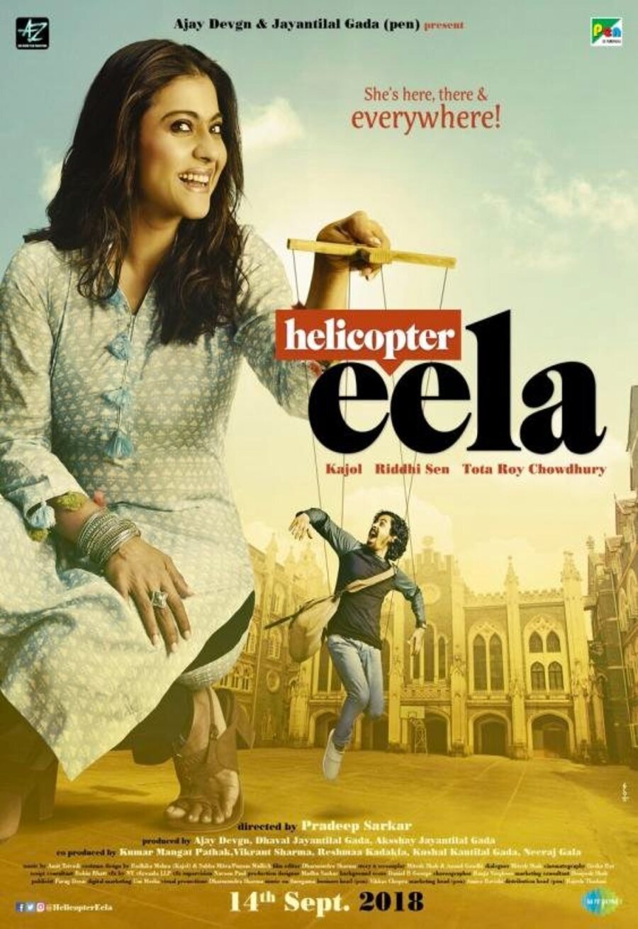 Poster of Helicopter Eela - Cartel original