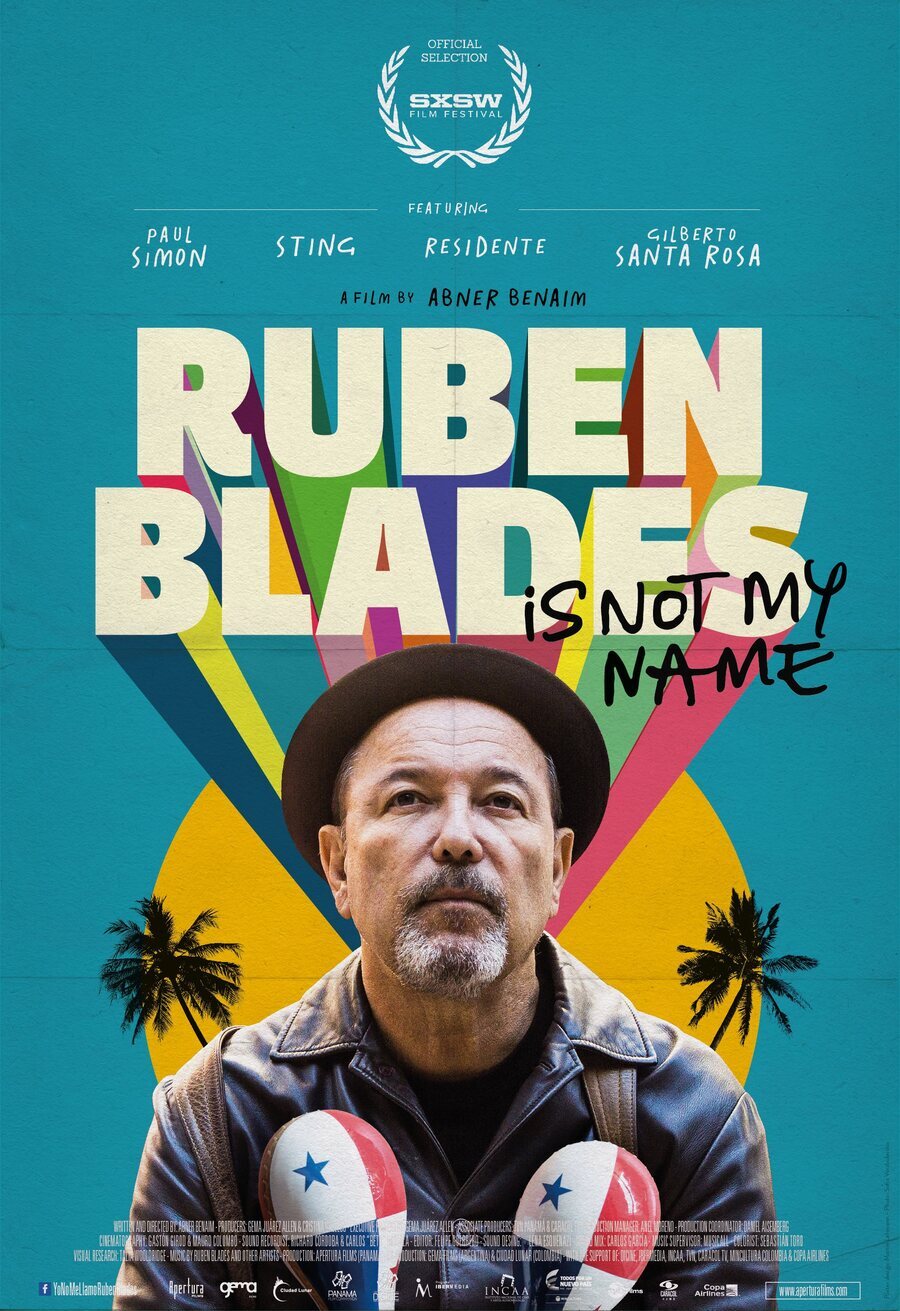 Poster of Ruben Blades Is Not My Name - Poster 'Ruben Blades Is Not My Name'