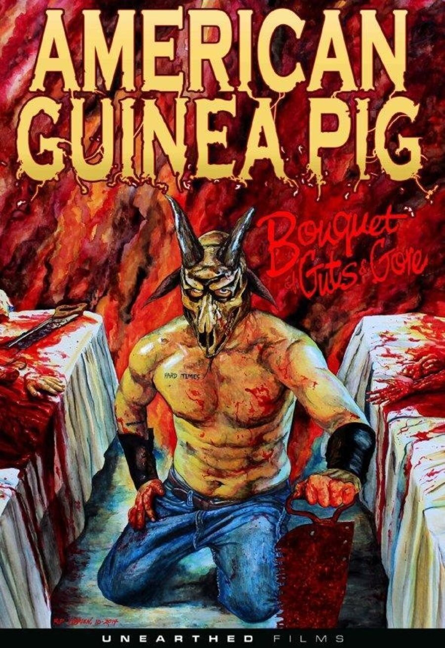 Poster of American Guinea Pig: Bouquet of Guts and Gore - EEUU