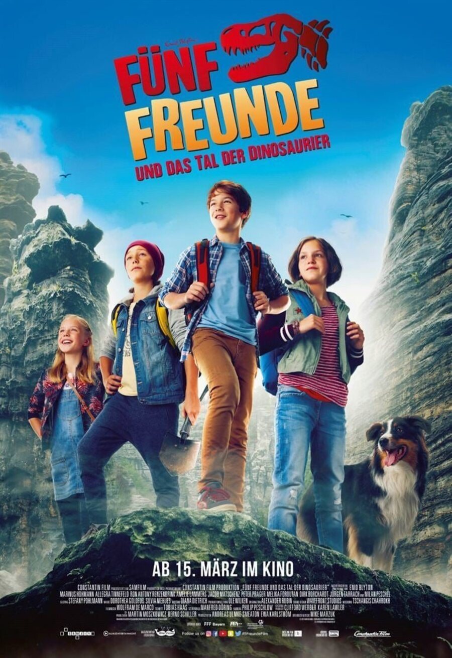 Poster of The Famous Five and the Valley of Dinosaurs - Alemania