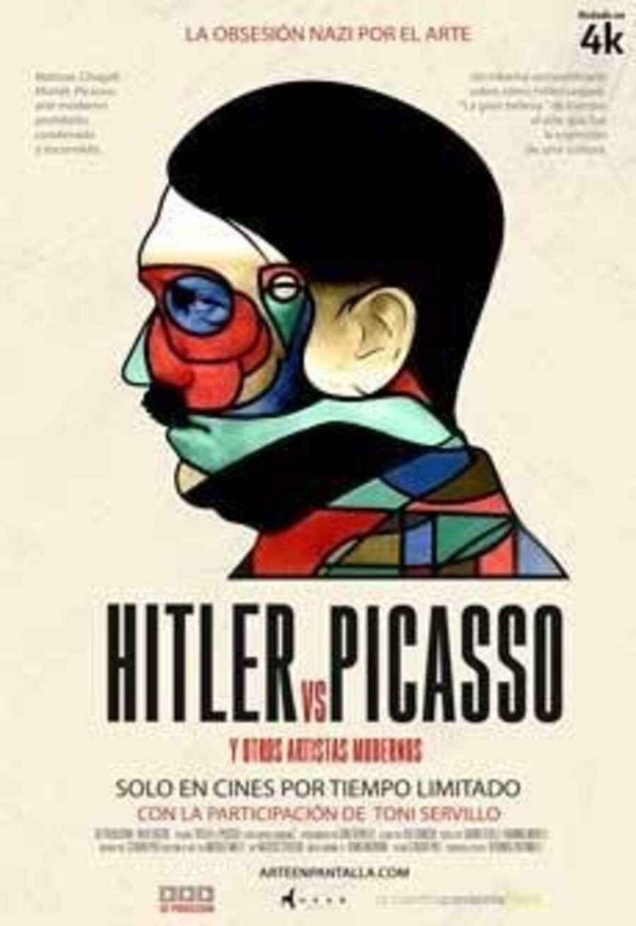 Poster of Hitler versus Picasso and the Others - Póster español 'Hitler vs Picasso (y otros artistas modernos)'