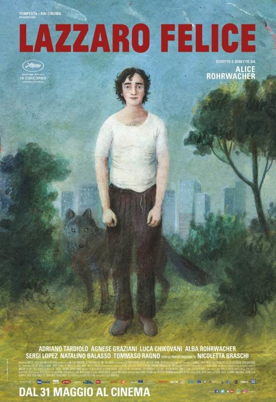 Poster of Happy as Lazzaro - Lazzaro feliz Cartel italiano