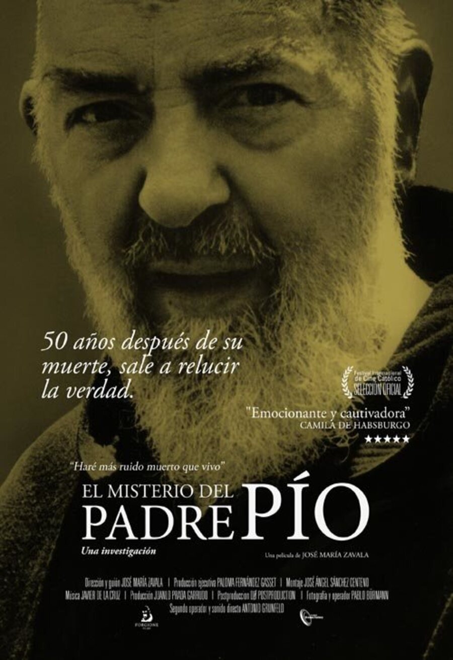 Poster of El misterio del Padre Pío - Póster Español 'El misterio del Padre Pío'