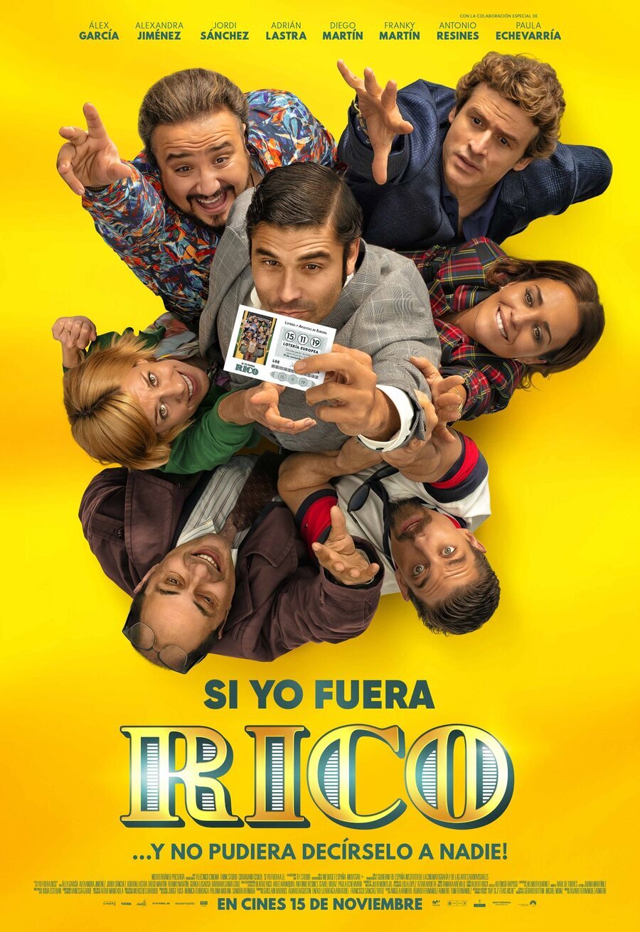 Poster of Si yo fuera rico - Cartel promocional