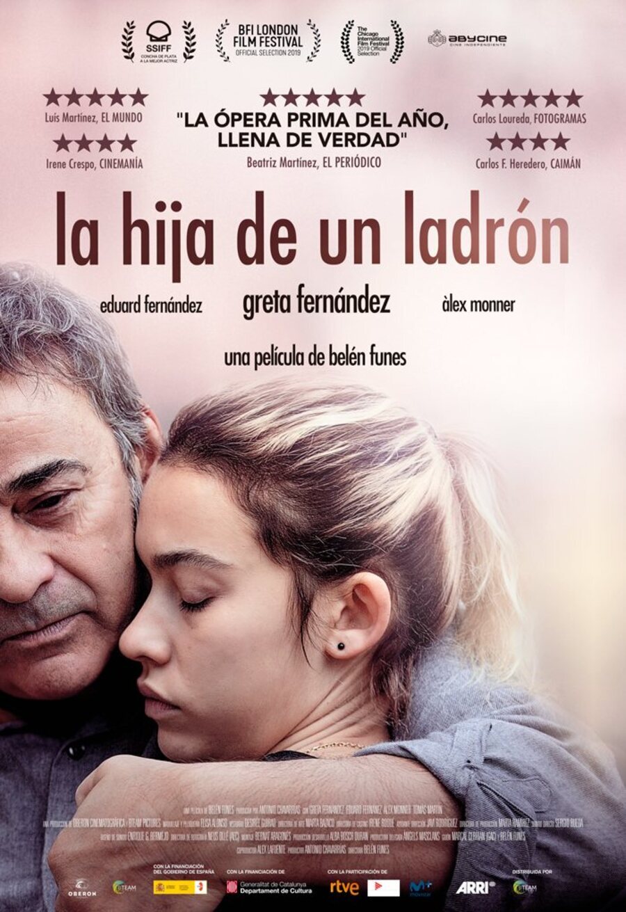 Poster of A Thief's Daughter - Cartel final 'La hija de un ladrón'