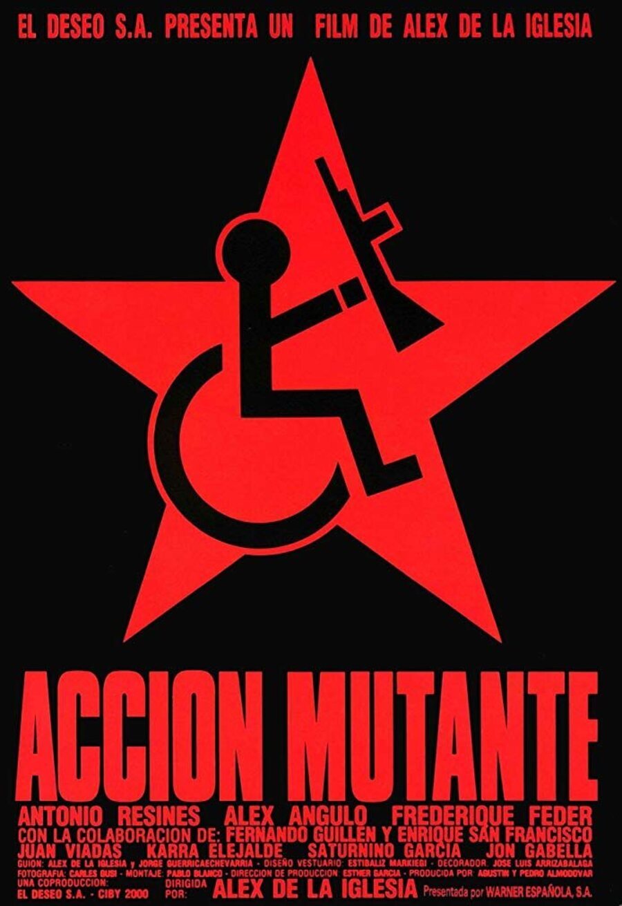 Poster of Acción mutante - Póster 'Acción mutante'