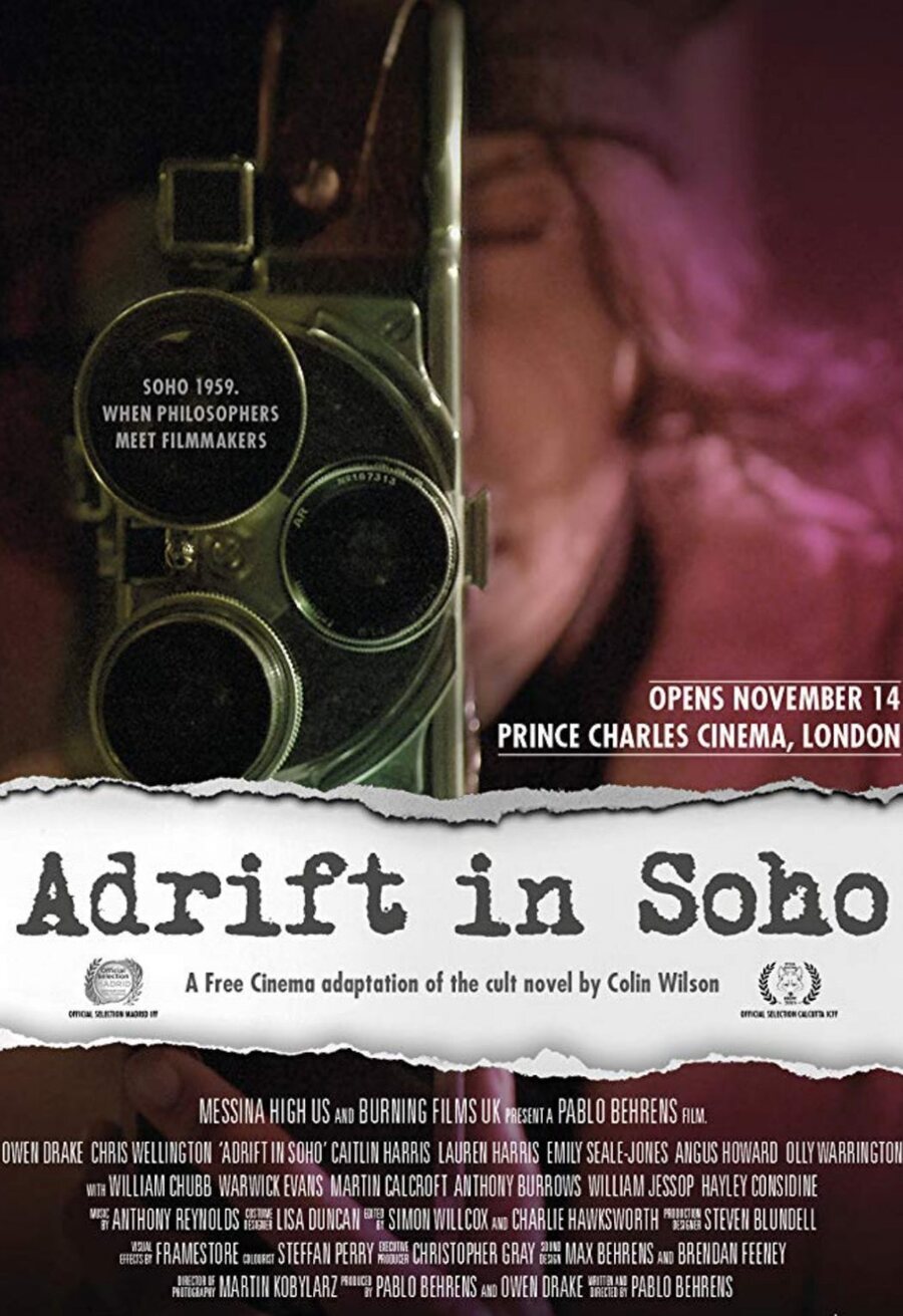 Poster of Adrift in Soho - Reino Unido