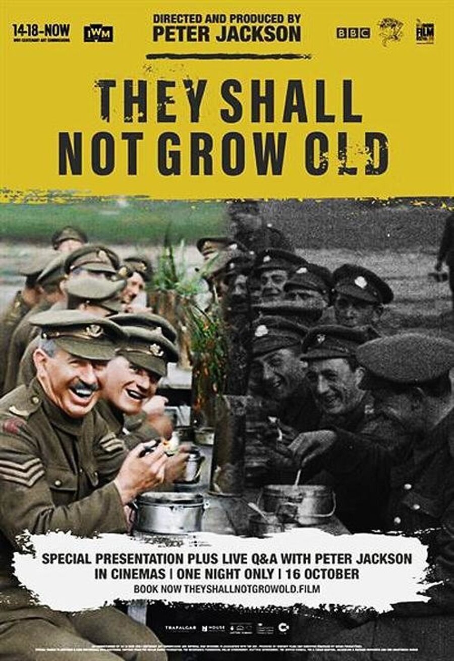 Poster of They Shall Not Grow Old - Poster UK 'They Shall Not Grow Old'