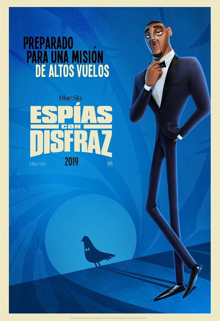 Poster of Spies in disguise - España