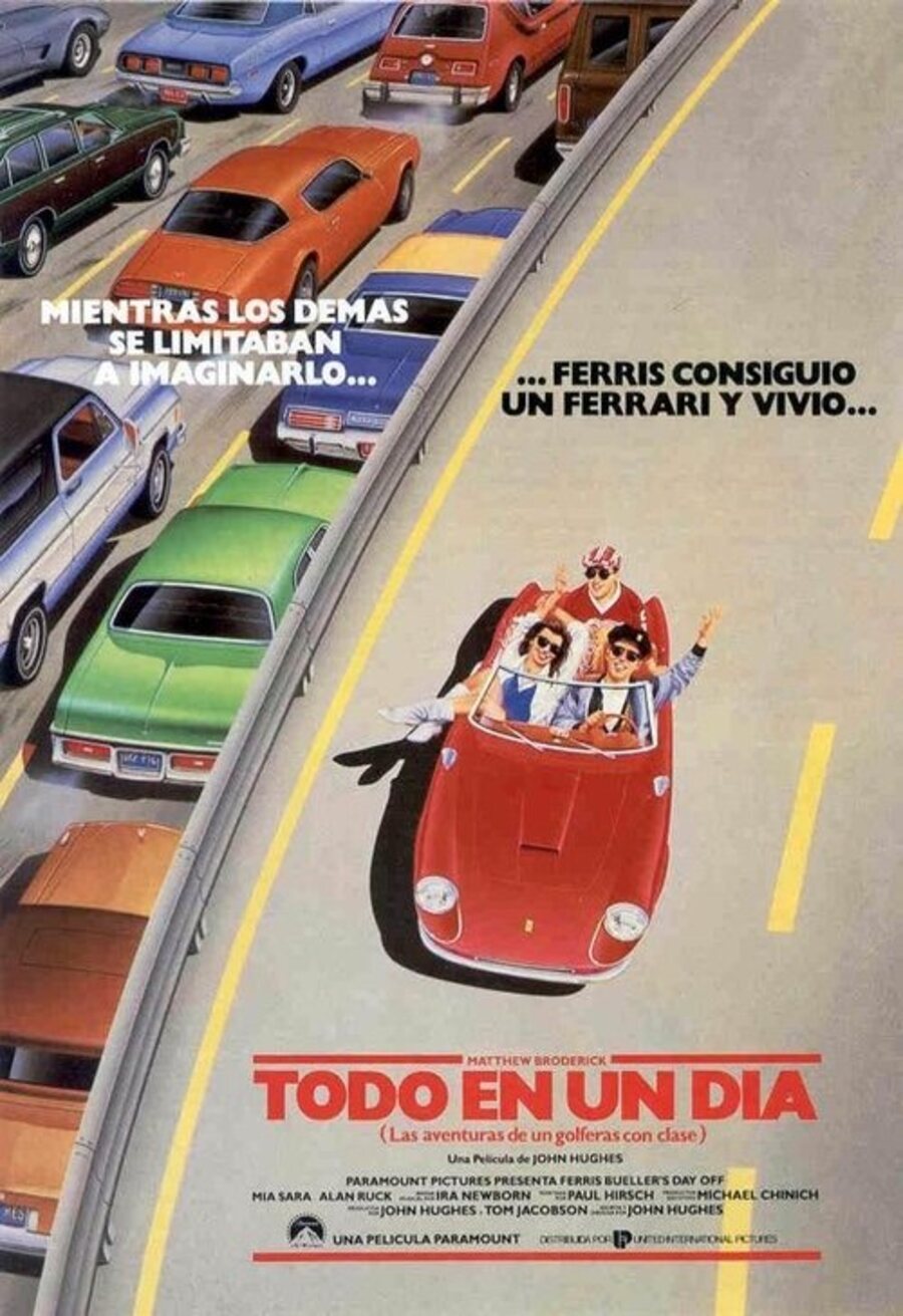 Poster of Ferris Bueller's Day Off - España