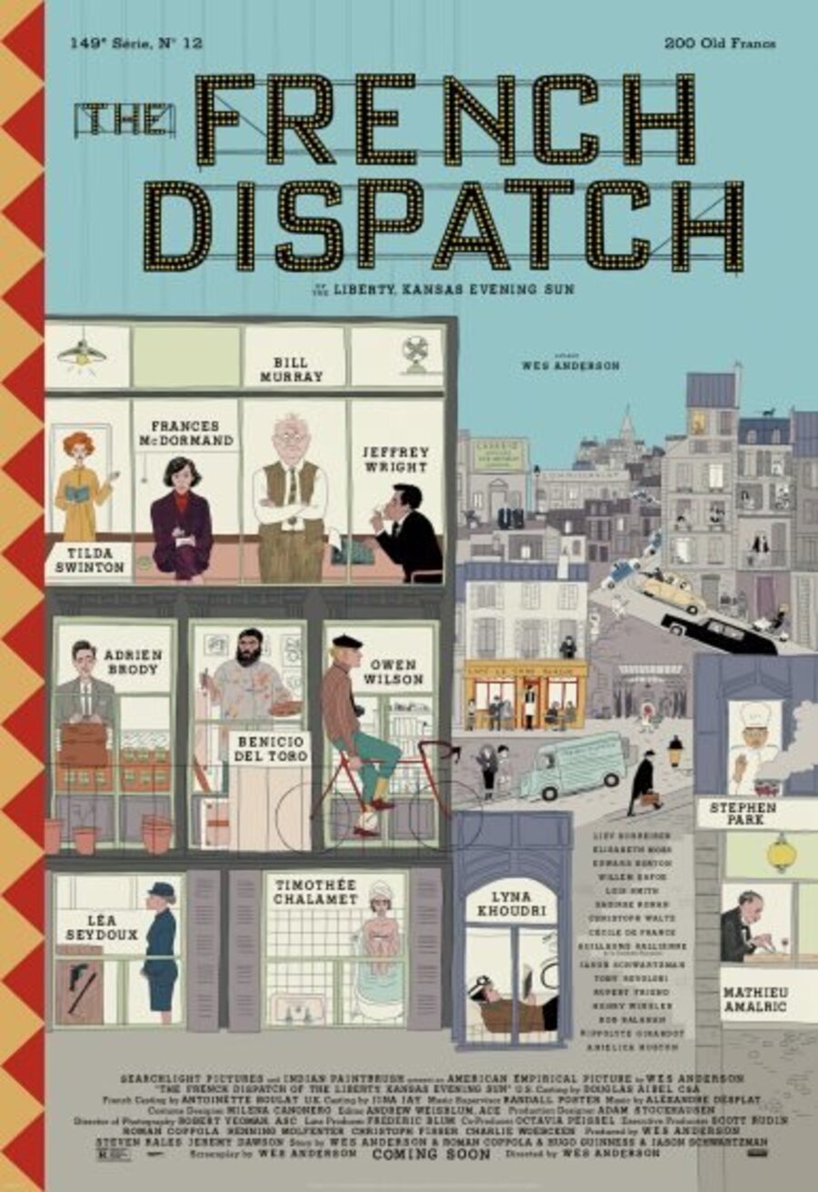 Poster of The French Dispatch - Teaser