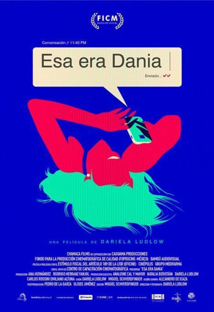 Poster of She Was Dania - Cartel 'Esa era Dania'