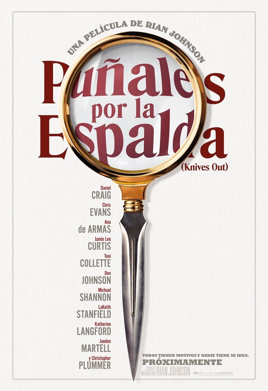 Poster of Knives Out - Teaser poster 'Puñales por la espalda'