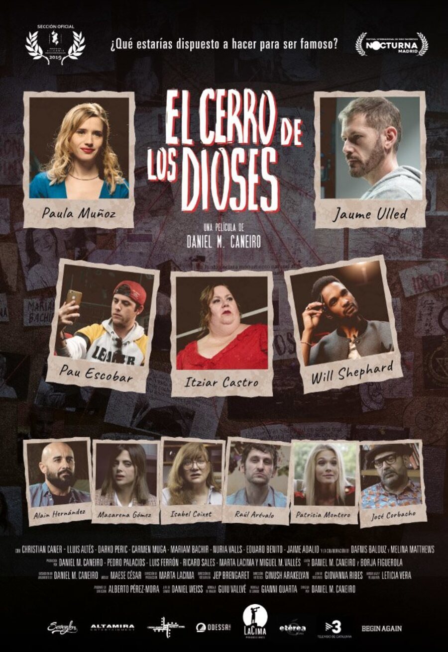 Poster of God's Hill - Cartel 'El Cerro de los dioses'