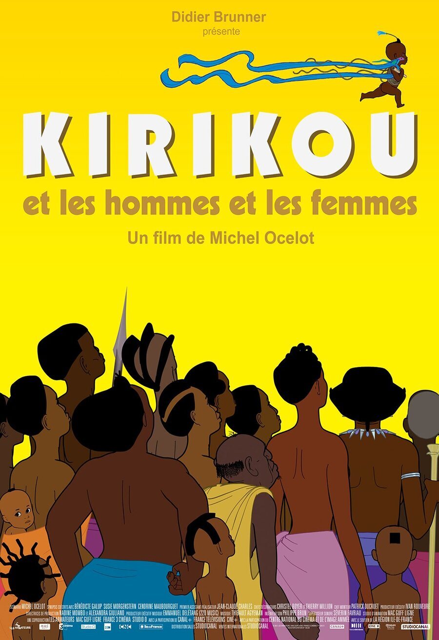 Poster of Kirikou and the Men and Women - Francia