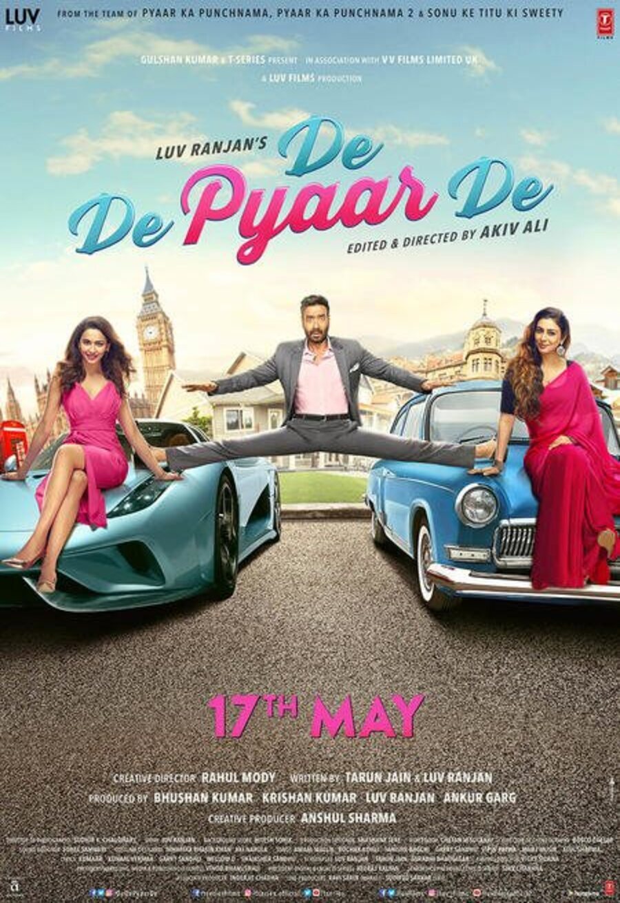 Poster of De De Pyaar De - Cartel Oficial