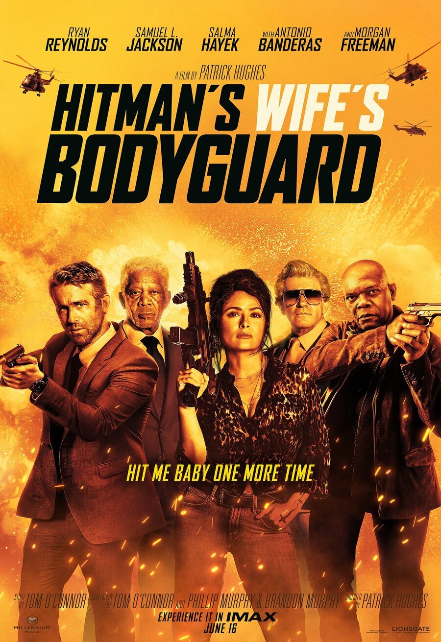 Poster of The hitman's wife's bodyguard - USA