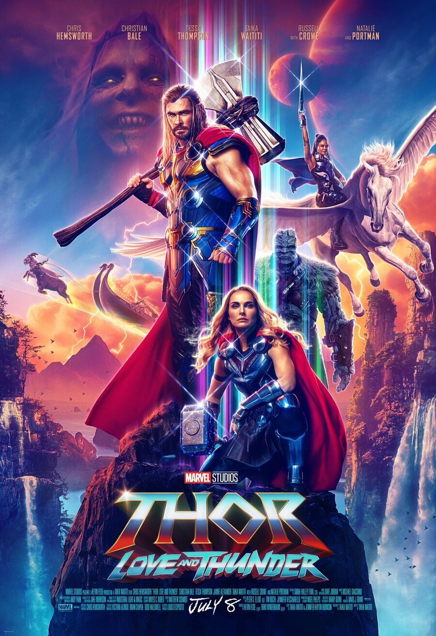 Poster of Thor: Love and Thunder - Póster EE.UU.