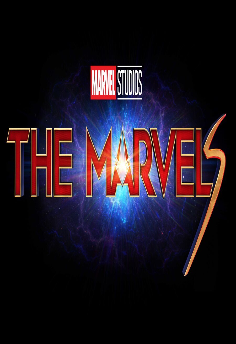 Poster of The Marvels - 'The Marvels' logo