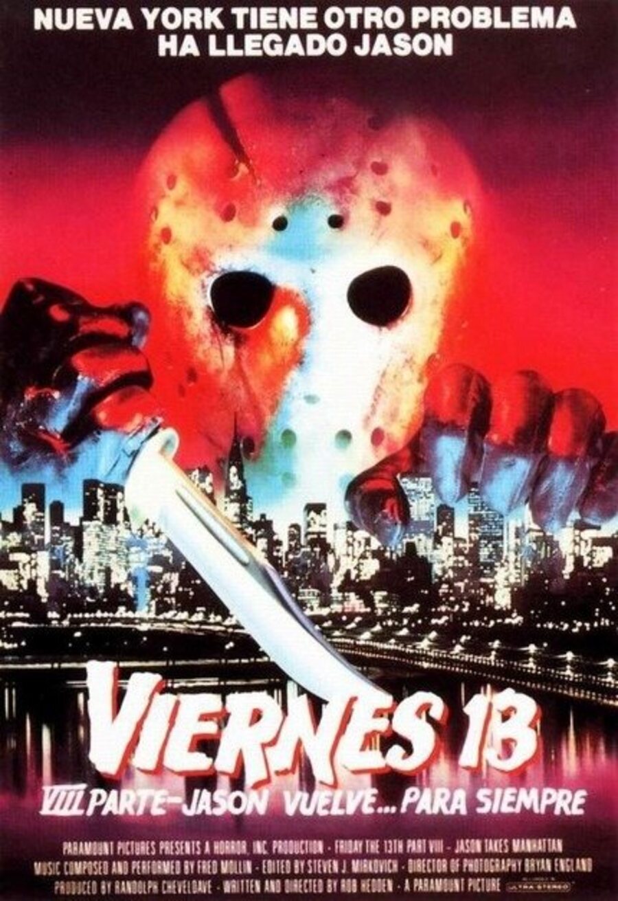 Poster of Friday the 13th Part VIII: Jason Takes Manhattan - España