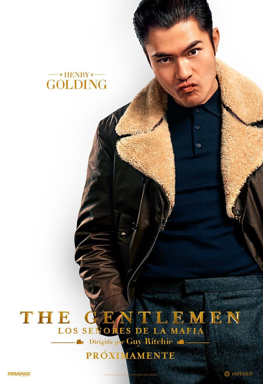 Poster of The Gentlemen - Póster Henry Golding