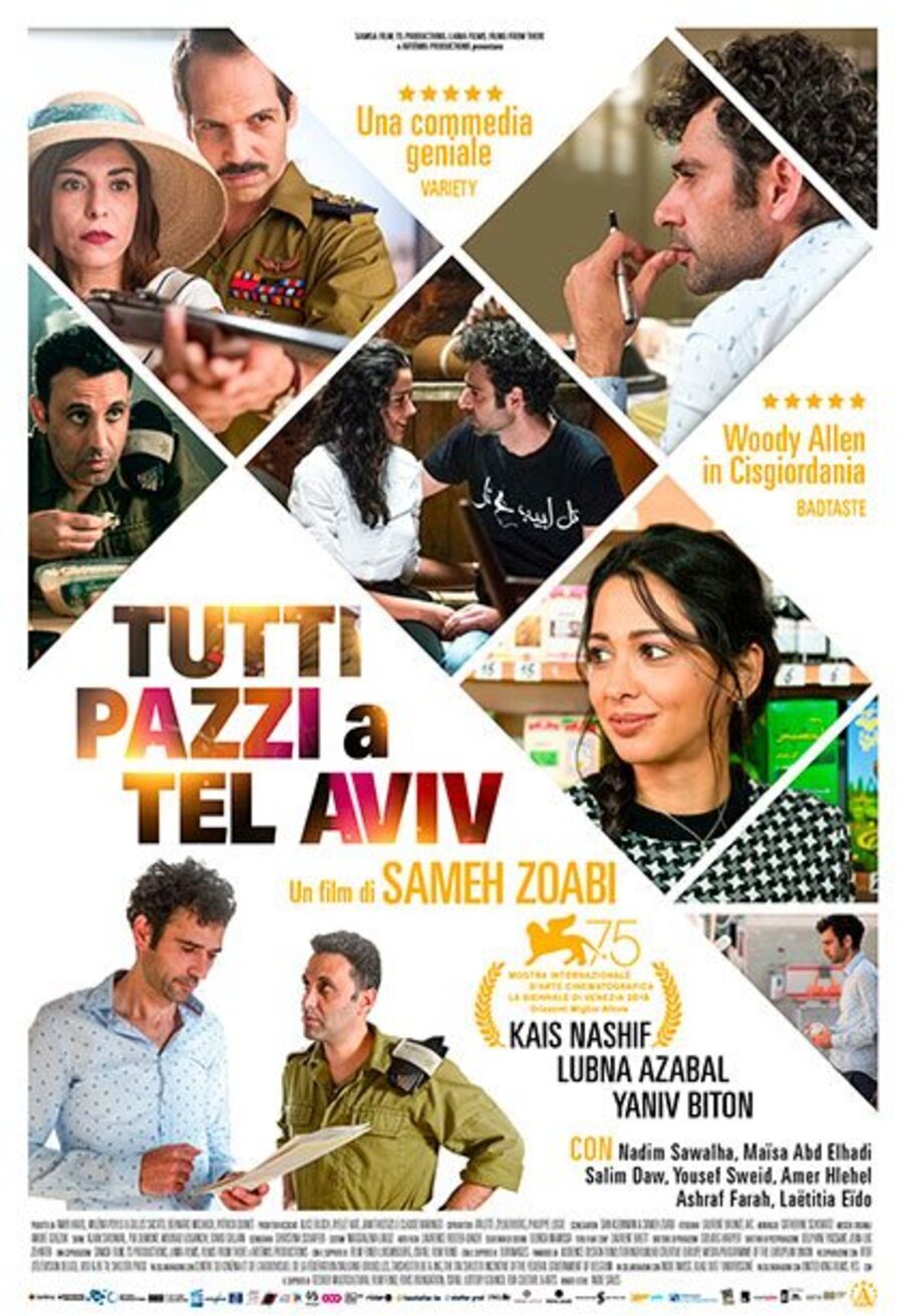 Poster of Tel Aviv on Fire - Poster Italia