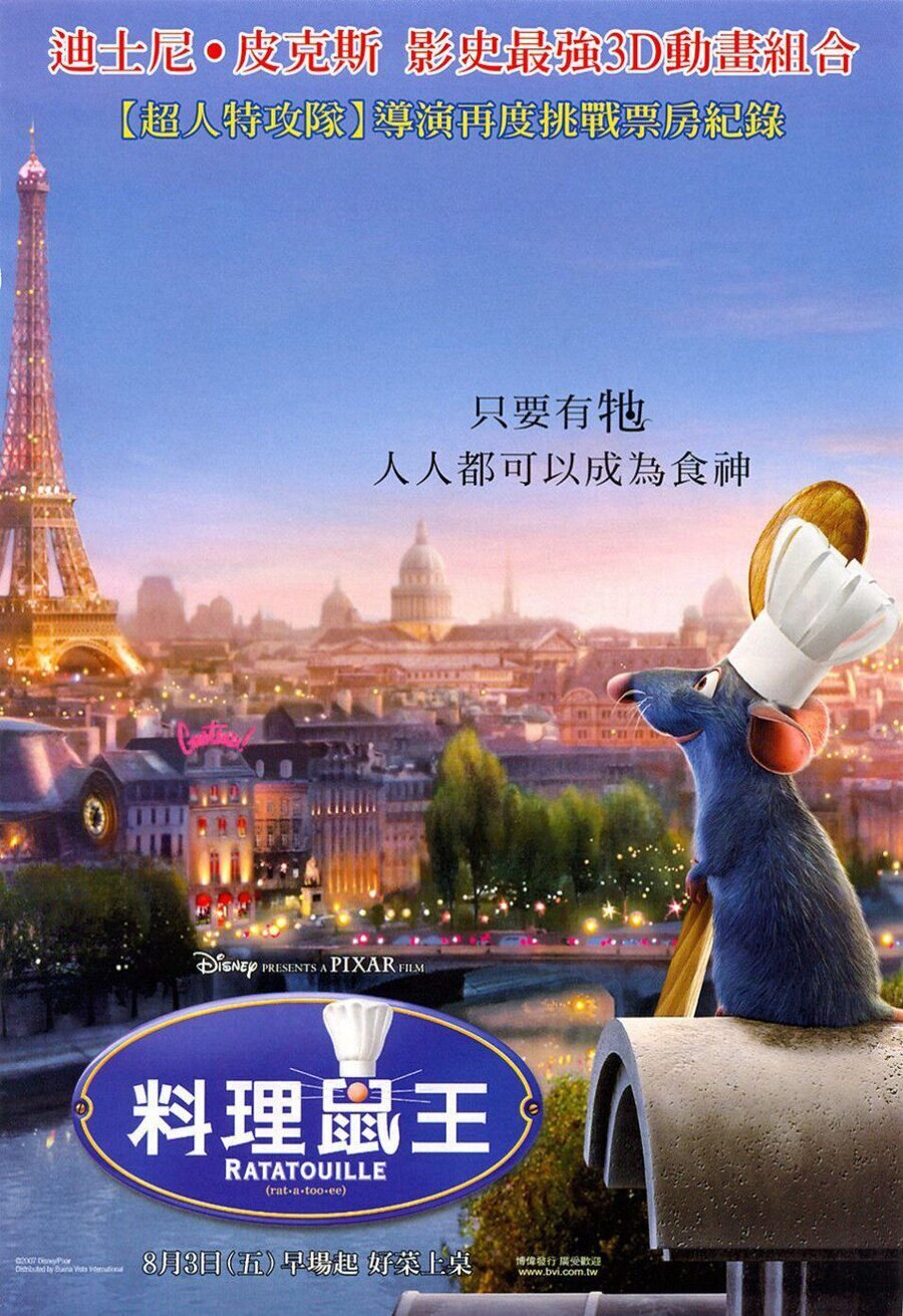 Poster of Ratatouille - Taiwan