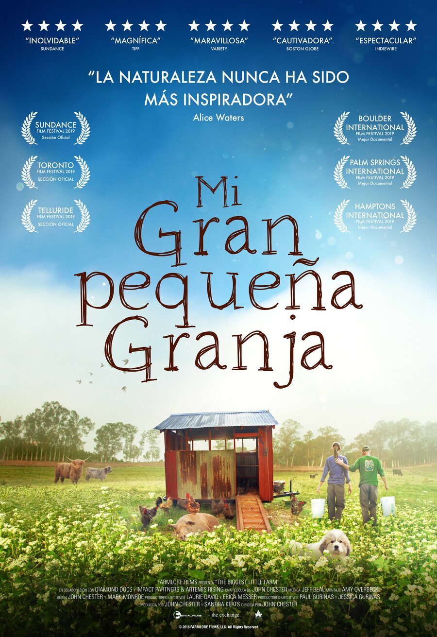 Poster of The Biggest Little Farm - Mi gran pequeña granja