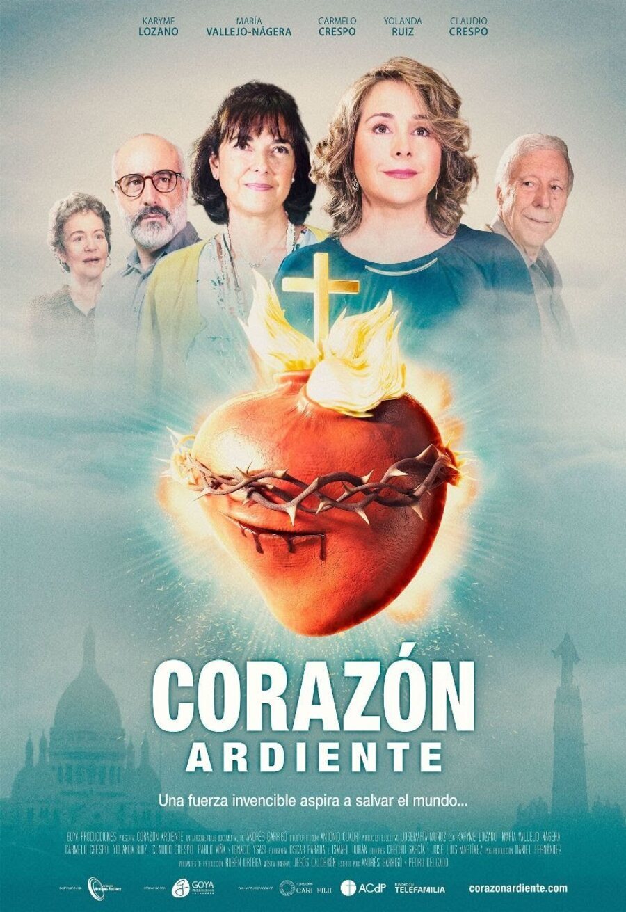 Poster of An Ardent Heart - Póster español 'Corazón Ardiente'