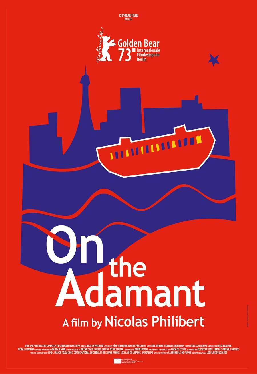 Poster of On the Adamant - Cartel Inglés