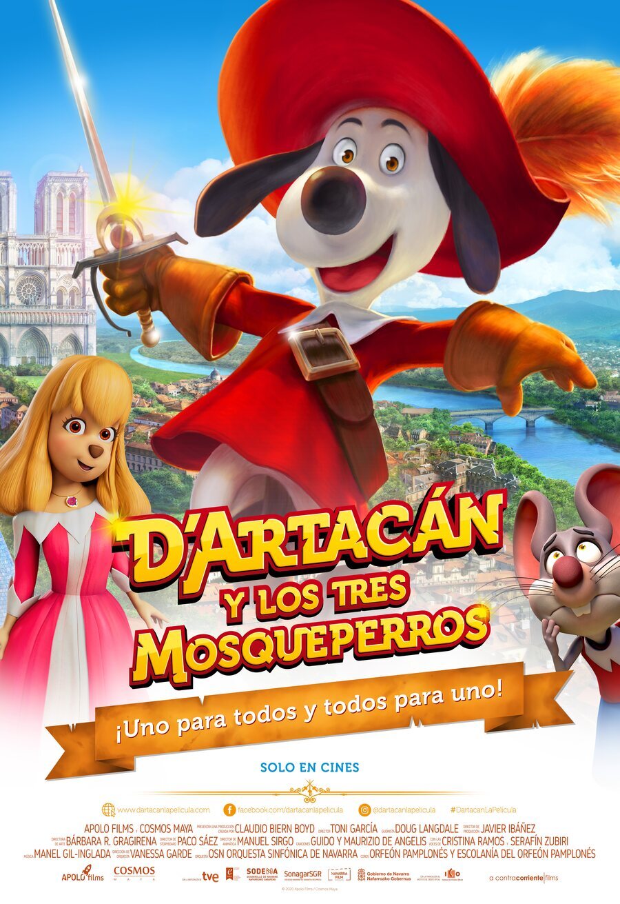 Poster of D'Artacan y los Tres Mosqueperros - España