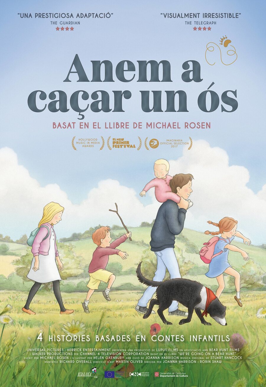 Poster of We're Going on a Bear Hunt - Póster Catalán